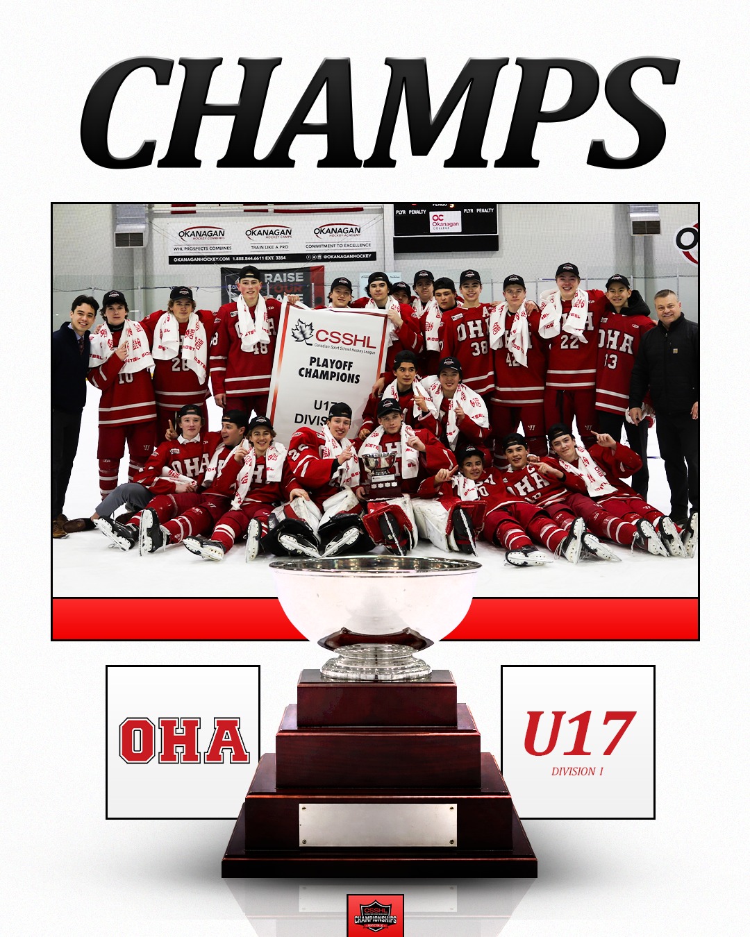 U17 capture the 2026 CSSHL Western Championship!