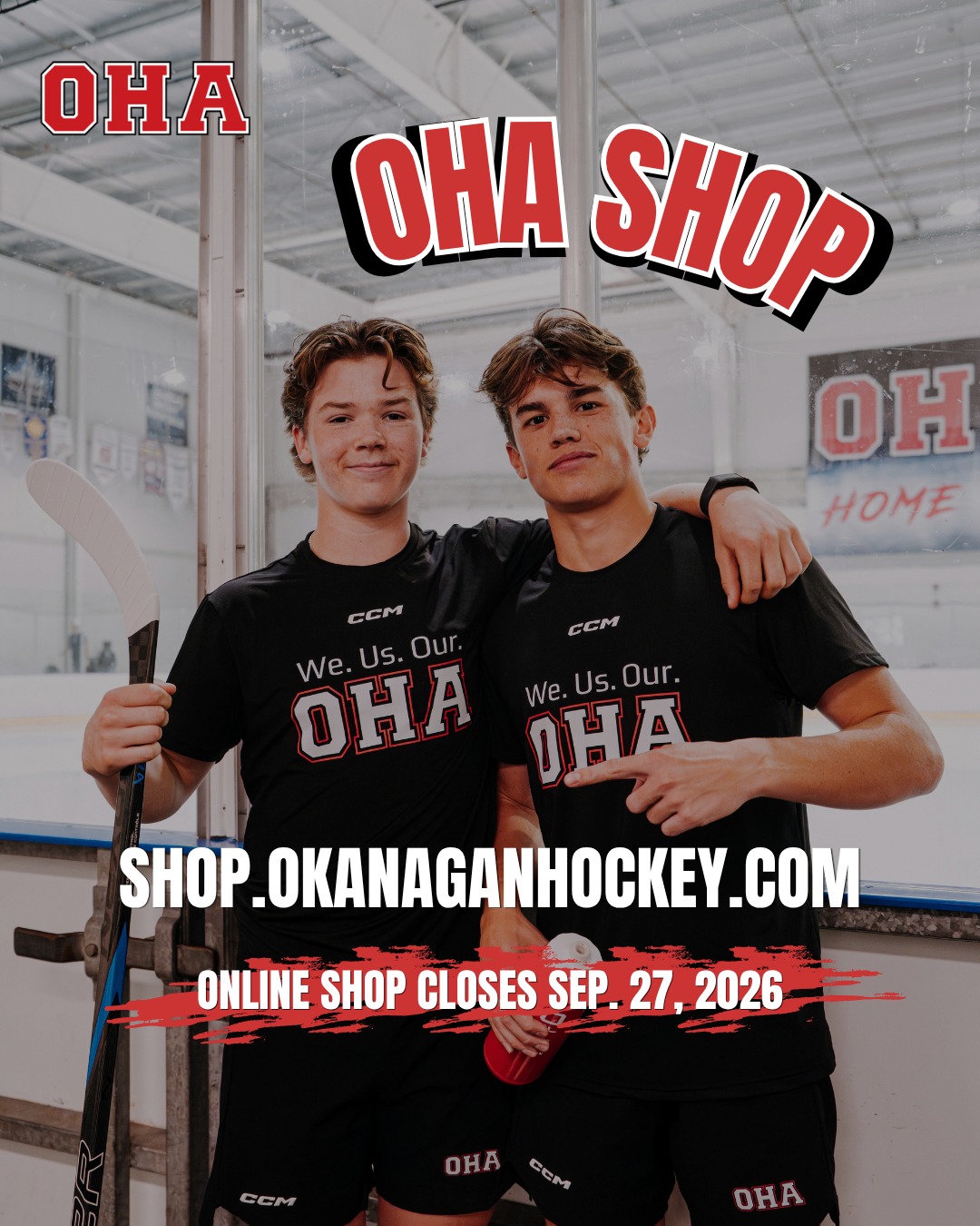 🛍️ Last call for OHA Penticton Gear!

The online shop closes September 27, so if you’ve been meaning to grab some OHA gear, now’s the time. 👀

Get your orders in before the shop closes!

🛒 Shop now: Link in Bio